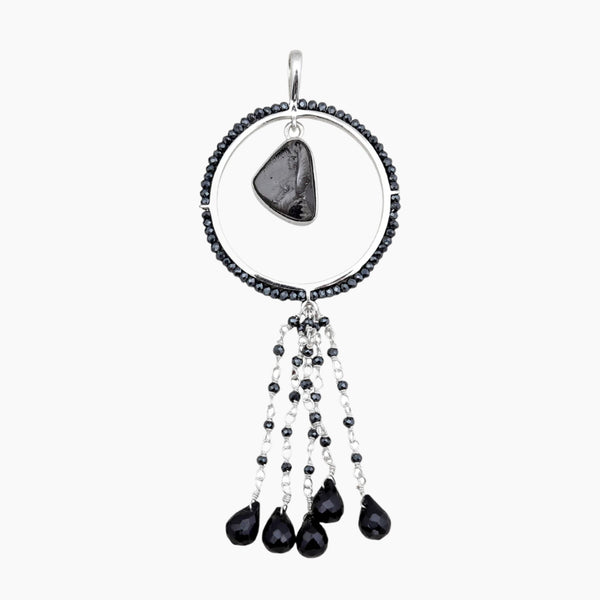 925 Sterling Silver Shungite Pendants