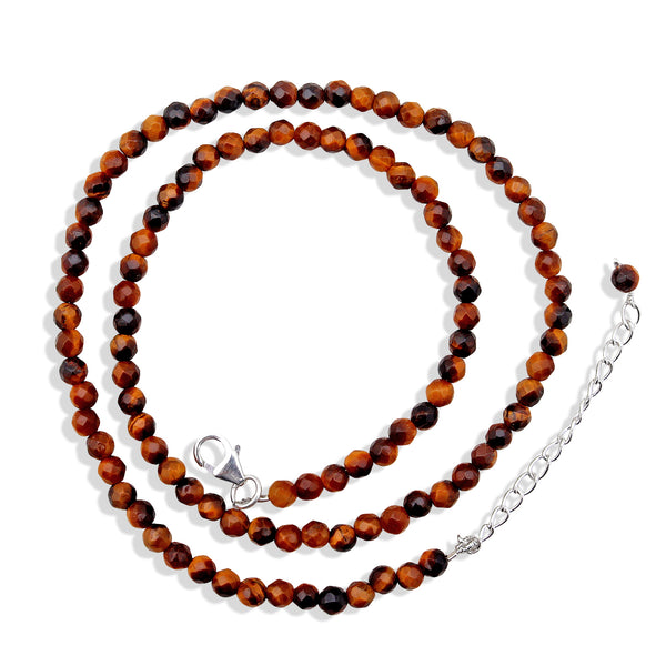 Tiger Eye Beads Necklace