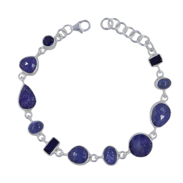925 Sterling Silver Tanzanite Bracelets