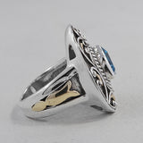 Garnet Gemstone Sterling Silver Rings