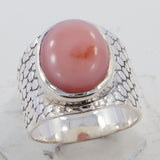 925 Sterling Silver Rainbow Moonstone Rings