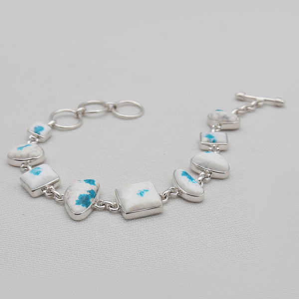 925 Sterling Silver Cavansite Bracelets