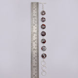 Crazy Lace Agate Silver Bracelets