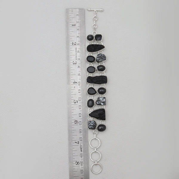 925 Sterling Silver Multistone Bracelets