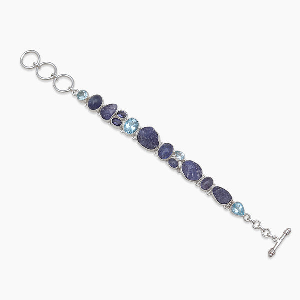 925 Sterling Silver Tanzanite Bracelets