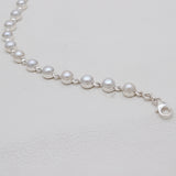925 Sterling Silver Pearl Bracelets