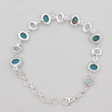Mexican Turquoise Silver Bracelets