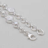 Shiva Eye Shell Silver Bracelets