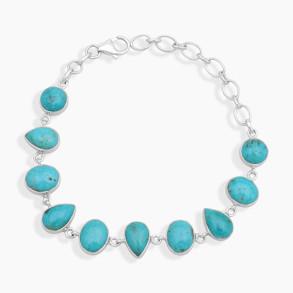 925 Silver Mexican Turquoise Bracelets