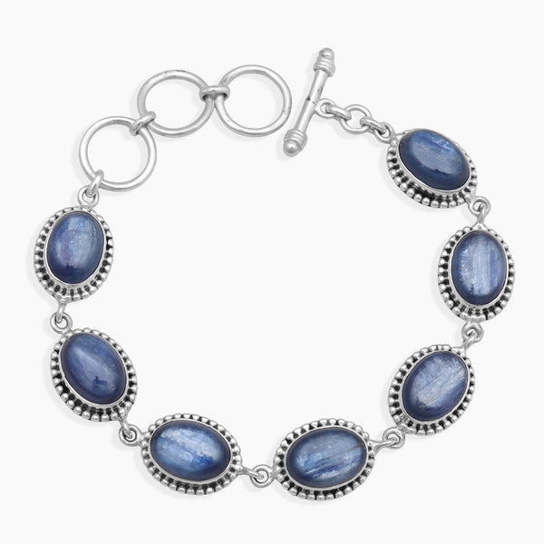 925 Sterling Silver Kyanite Bracelets