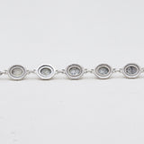 925 Sterling Silver Dendritic Opal Bracelets