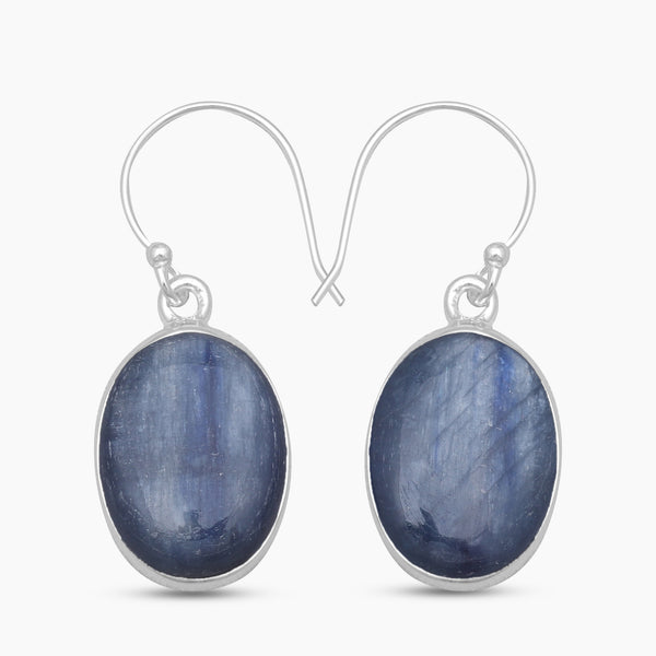 925 Sterling Silver Kyanite Earrings