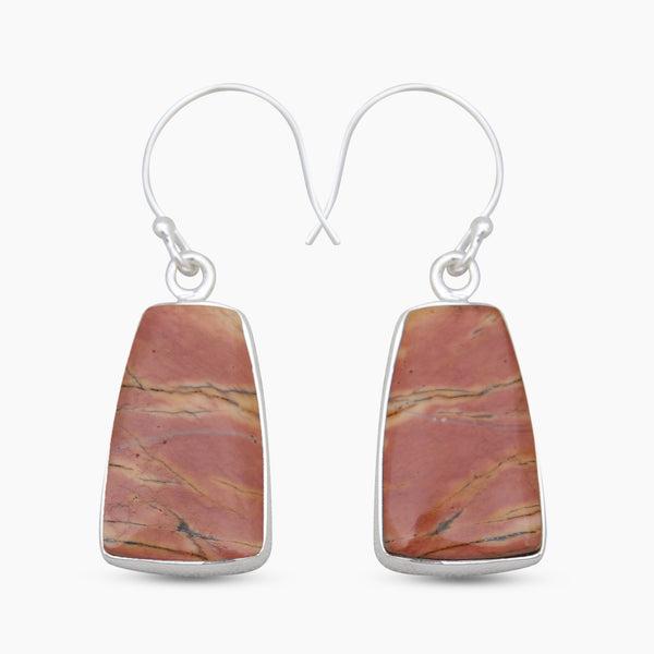 Cherry Creek Jasper Silver Earrings