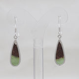 925 Silver Chrysoprase Earrings
