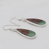 925 Silver Chrysoprase Earrings