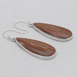 Wagul Jasper Silver Earrings