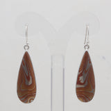 Wagul Jasper Silver Earrings