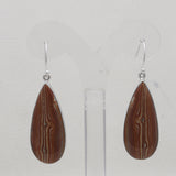 Wagul Jasper Silver Earrings