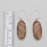 Wagul Jasper Silver Earrings