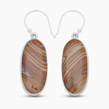 Wagul Jasper Silver Earrings