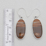 Wagul Jasper Silver Earrings