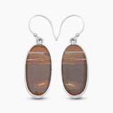 Wagul Jasper Silver Earrings