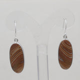 Wagul Jasper Silver Earrings
