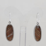 Wagul Jasper Silver Earrings