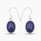 925 Sterling Silver Lapis Lazuli Earrings