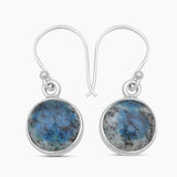 K2 Jasper Silver Earrings