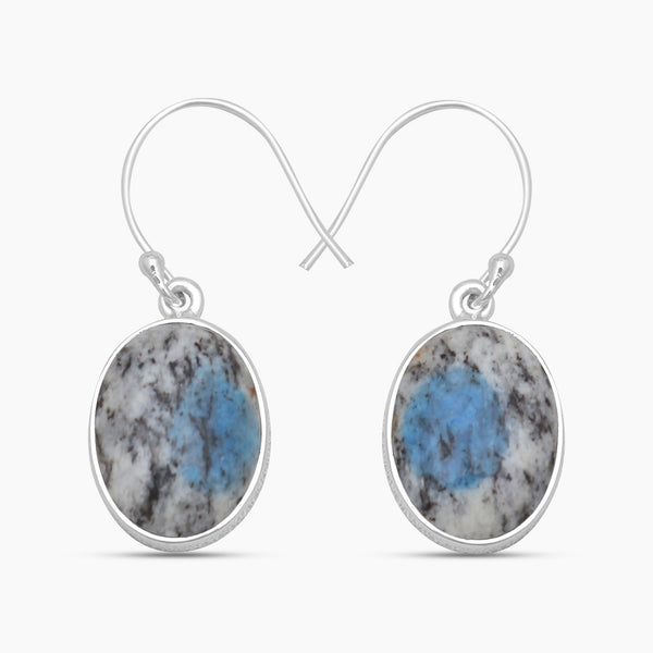 925 Sterling Silver K2 Jasper Earrings