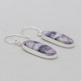925 Sterling Silver Morado Opal Earrings
