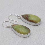 925 Silver Madagascar Opal Earrings