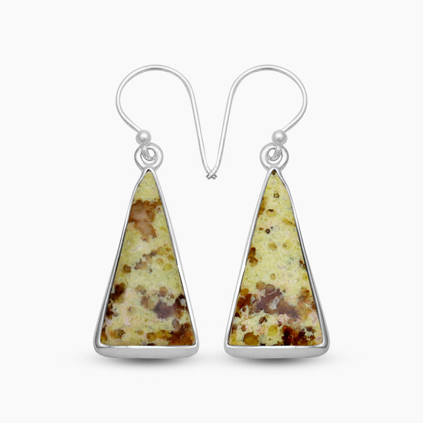 925 Silver Madagascar Opal Earrings