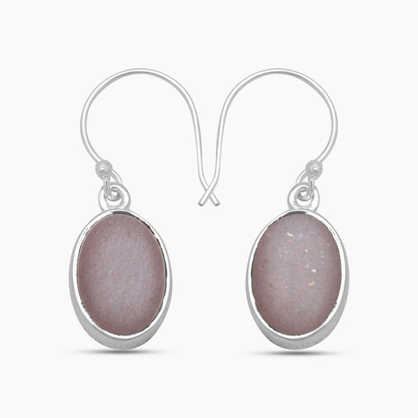 Moonstone Silver Earrings