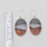 925 Silver Polychrome Jasper Earrings