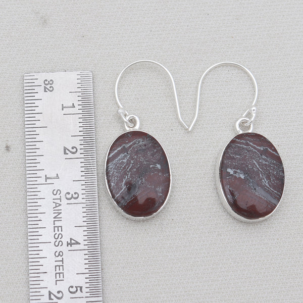 925 Sterling Silver Iron Tiger Earrings