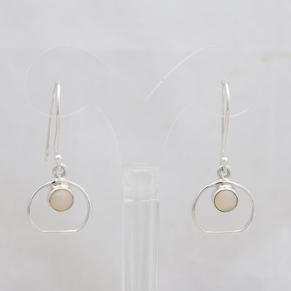 Ethiopian opal Silver Earring