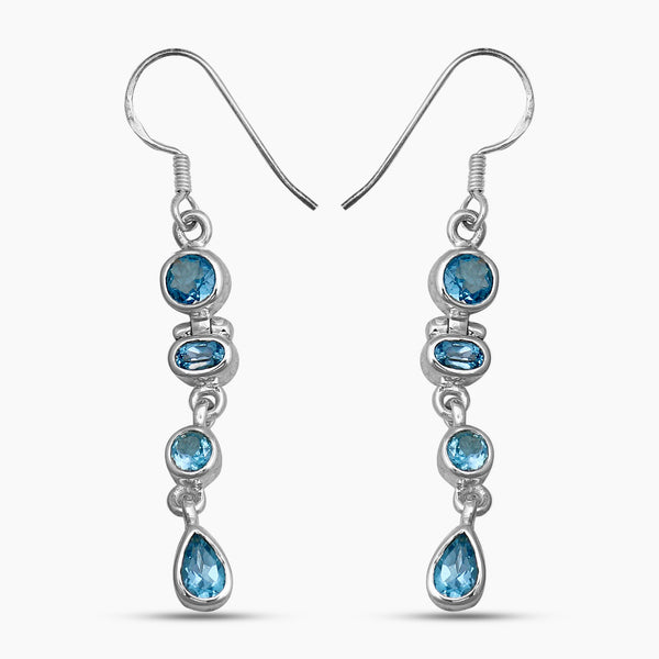 Peridot Silver Earrings