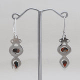 Turquoise Spiny Oyster Silver Earrings