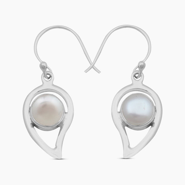 Freshwater Pearl Silver Earrings