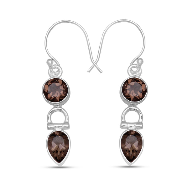 925 Sterling Silver Citrine Earrings