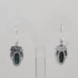 925 Silver Mexican Turquoise Earrings