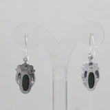 925 Silver Mexican Turquoise Earrings