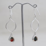 Turquoise Spiny Oyster Silver Earrings