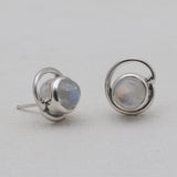 Natural Pearl Silver Earrings