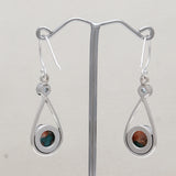 925 Silver Turquoise Spiny Oyster Earrings