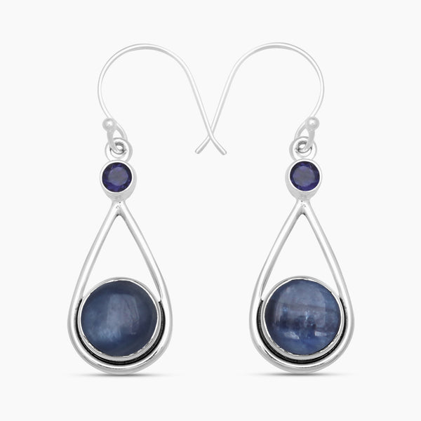 925 Sterling Silver Black Onyx Earrings