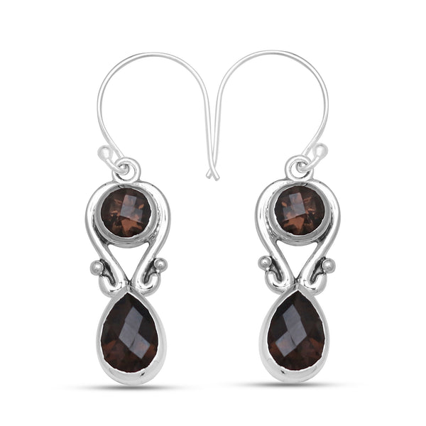 925 Sterling Silver Crystal Earrings
