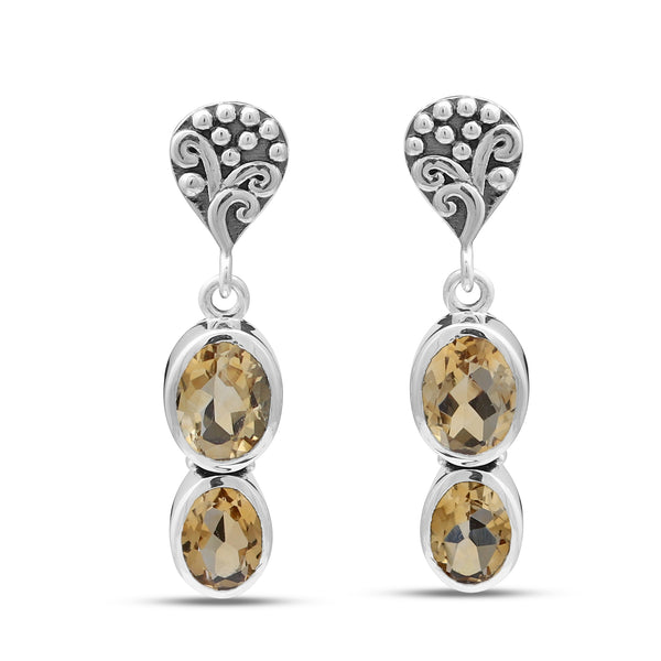 925 Silver Black Onyx Earrings